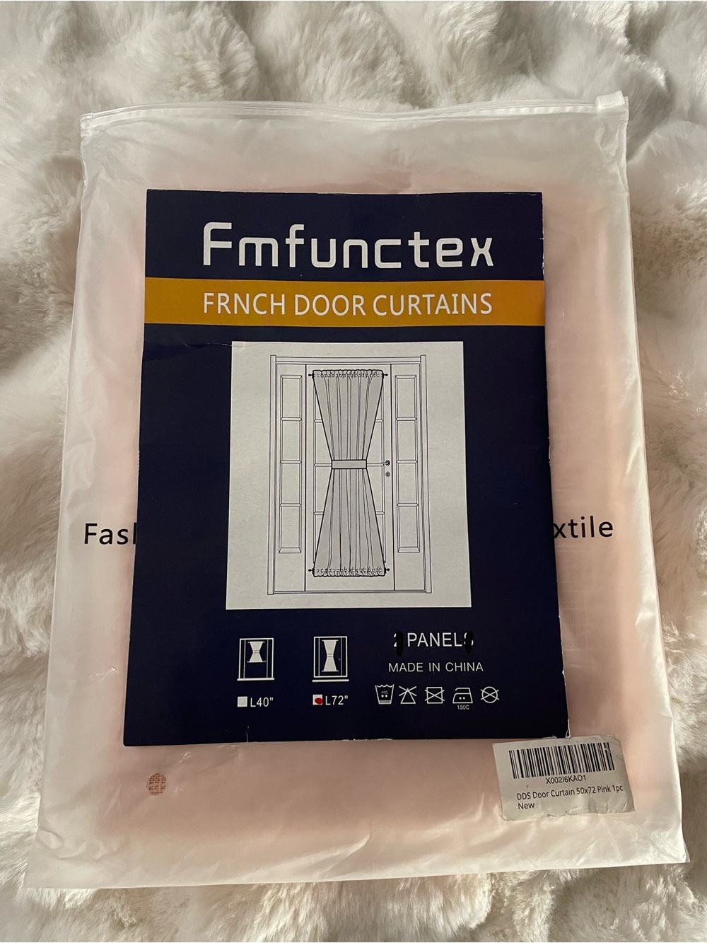 FRENCH Door Curtain Panel